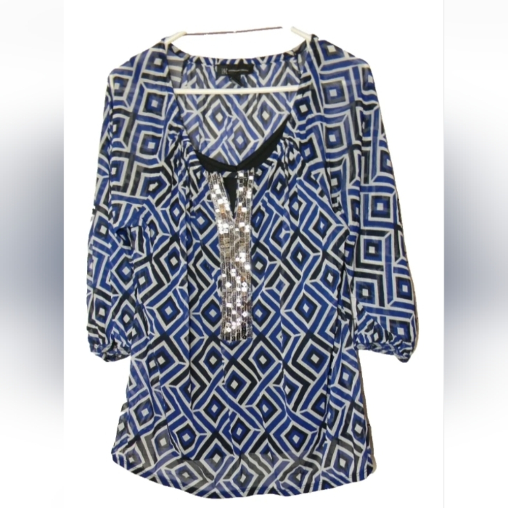 Women's Sequin Top and Camisole 2 Piece Set